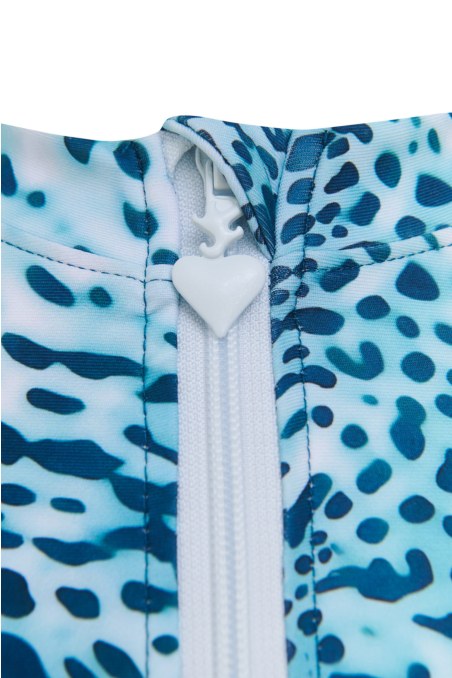 PRINTED LONG SLEEVED SPORTS JACKET IN SLIM FIT FOR GIRLS-26613021-414