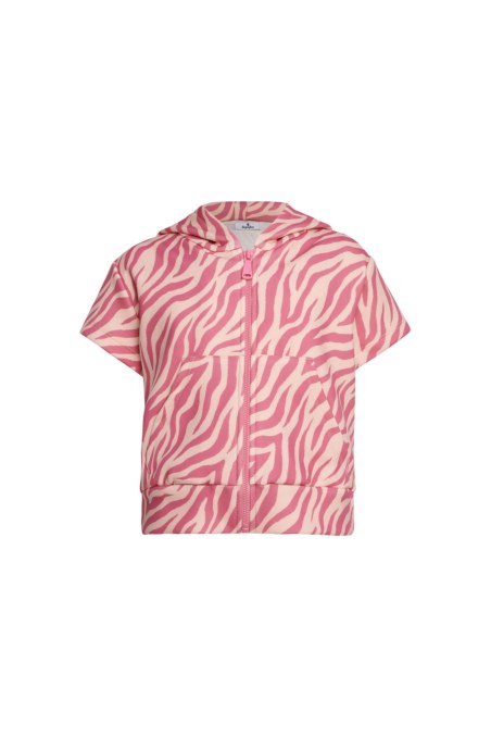 SOFT LIGHT TOUCH SHORT-SLEEVED PRINTED JACKET FOR GIRLS-26613039-719