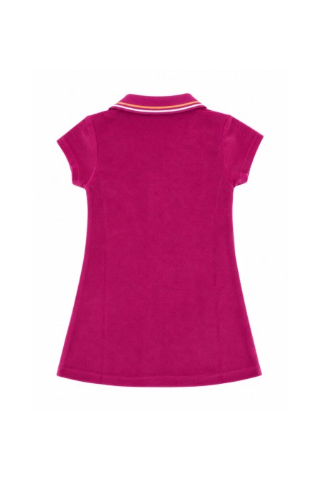 TERRY MINI DRESS FOR GIRLS WITH COLLAR-26614045-716