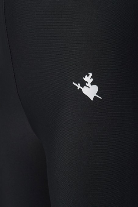 MONOCHROME LEGGINGS FOR GIRLS IN SHINY LOOK-26615022-110