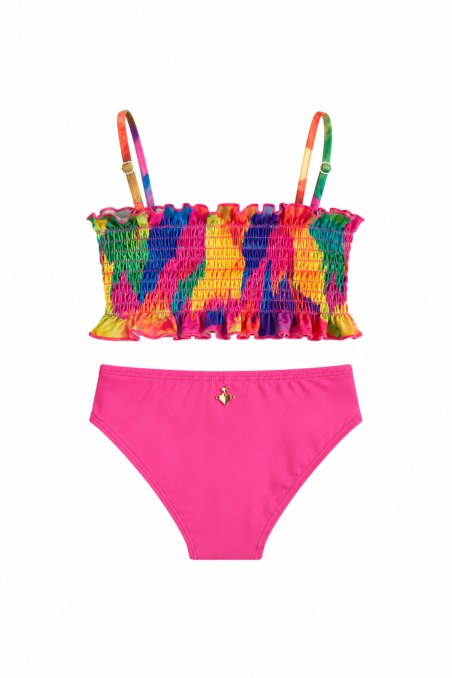 PRINTED BIKINI SET FOR GIRLS-26616002-999
