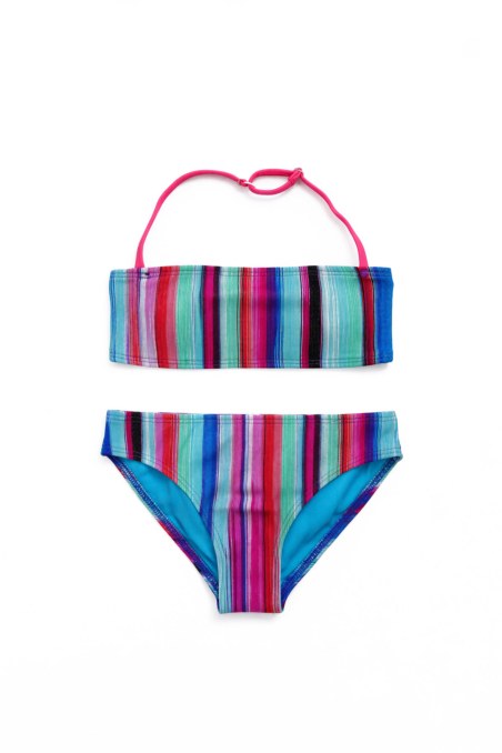 STRIPED BIKINI SET FOR GIRLS-26616004-999