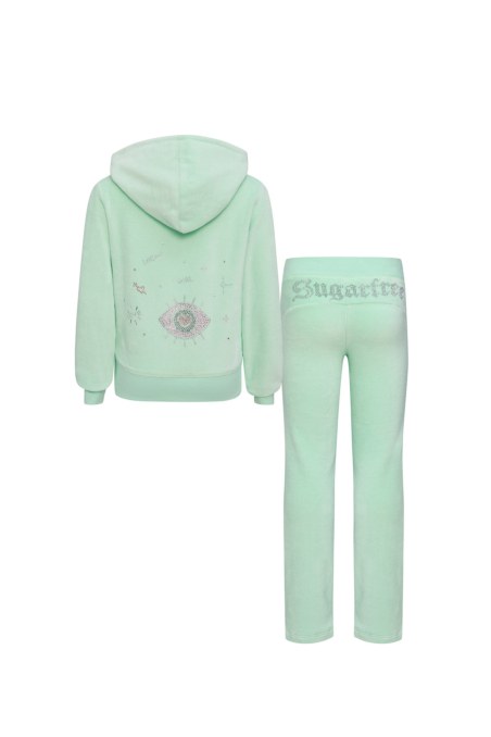 EMBELLISHED VELOUR TRACK SET FOR GIRLS-26618013-516