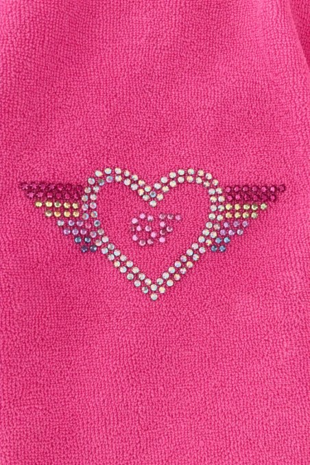STRASS EMBELLISHED TERRY TRACK SET FOR GIRLS-26618034-727