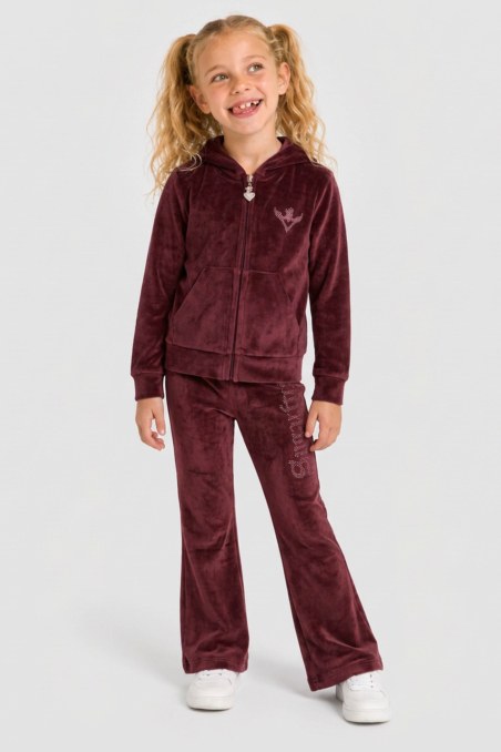 EMBELLISHED SUPER SOFT VELOUR TRACK SET FOR GIRLS-26638024-934