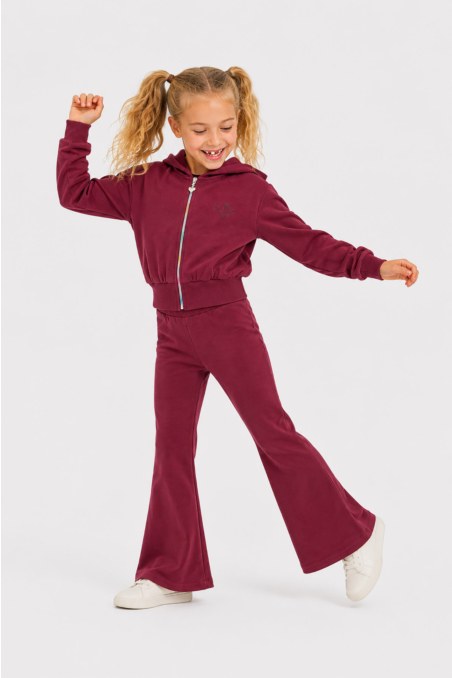 STRASS EMBELLISHED SOFT LIGHT TOUCH TRACK SET FOR GIRLS WITH RAINBOW ZIPPER-26638050-633