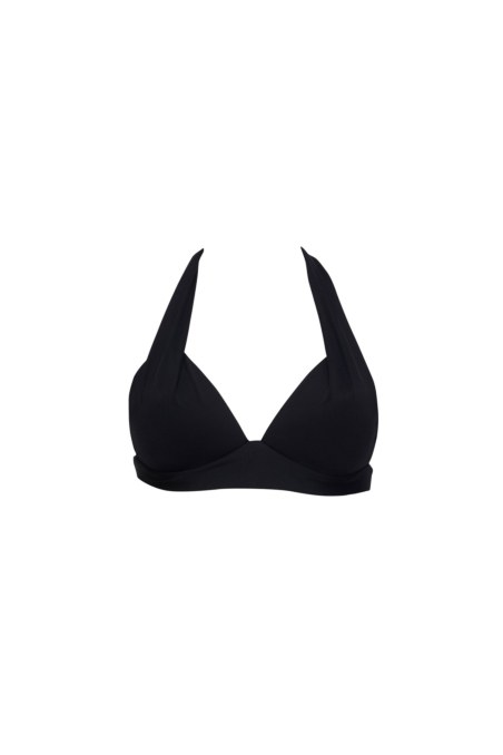 RECYCLED UNDERWIRED TRIANGLE SWIMWEAR BIKINI TOP-26801001-110