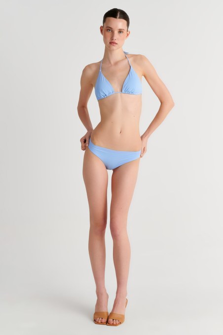 RECYCLED TRIANGLE SWIMWEAR BIKINI TOP-26801002-309