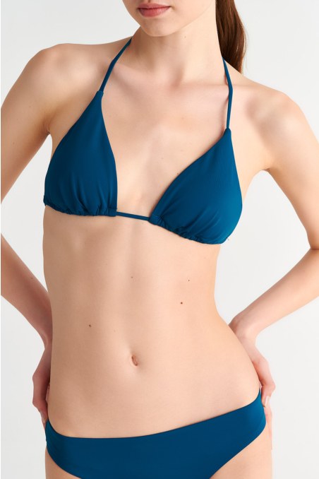 RECYCLED TRIANGLE SWIMWEAR BIKINI TOP-26801002-414