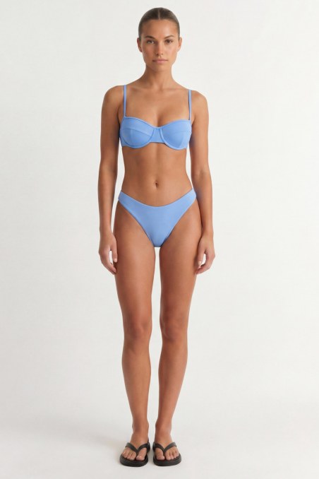 RECYCLED UNDERWIRE SWIMWEAR BIKINI TOP-26801004-309