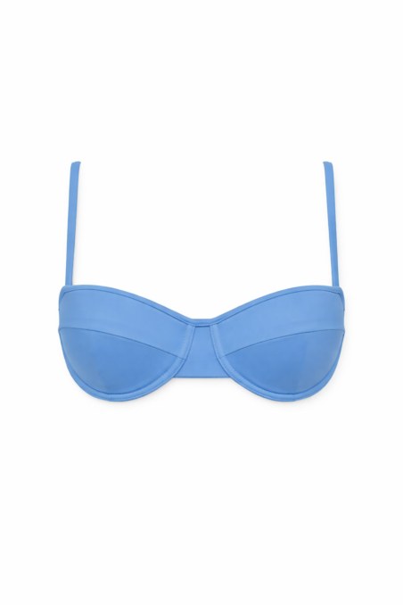 RECYCLED UNDERWIRE SWIMWEAR BIKINI TOP-26801004-309