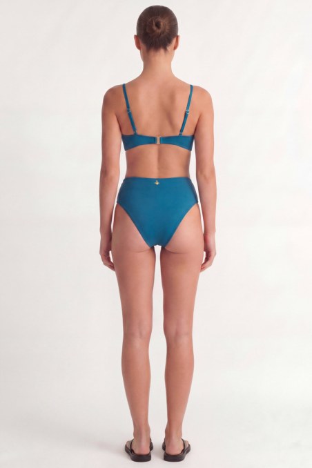 RECYCLED UNDERWIRE SWIMWEAR BIKINI TOP-26801004-414