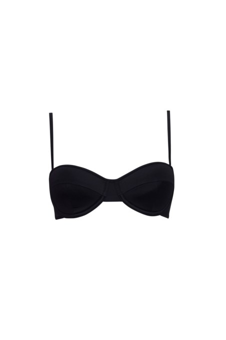 RECYCLED UNDERWIRE SWIMWEAR BIKINI TOP-26801011-110