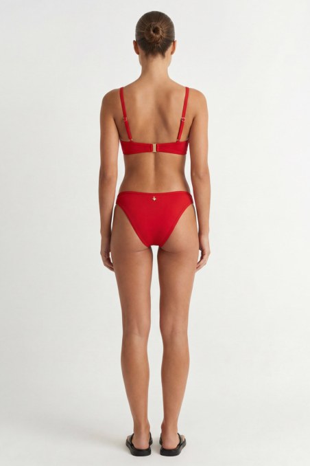 RECYCLED UNDERWIRE SWIMWEAR BIKINI TOP-26801011-631