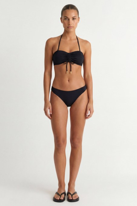 MONOCHROME STRAPLESS BIKINI CROPPED TOP-26801016-110