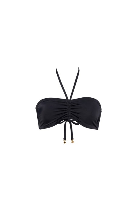 MONOCHROME STRAPLESS BIKINI CROPPED TOP-26801016-110
