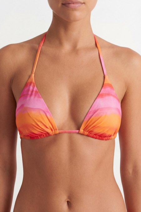 MULTICOLOR PRINTED TRIANGLE BIKINI TOP-26801021-943