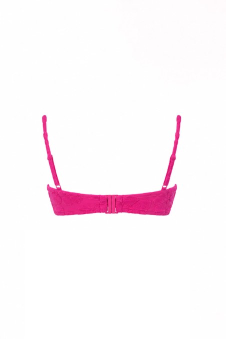 TEXTURED SWIMWEAR BIKINI CROP TOP-26801031-717