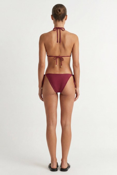 TRIANGLE BIKINI TOP WITH METAL ACCESSORY-26801039-927
