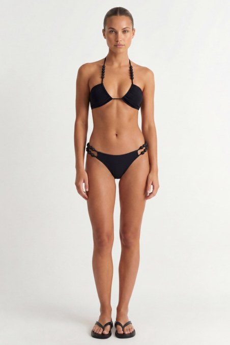MONOCHROME TRIANGLE SWIMWEAR BIKINI TOP-26801105-110
