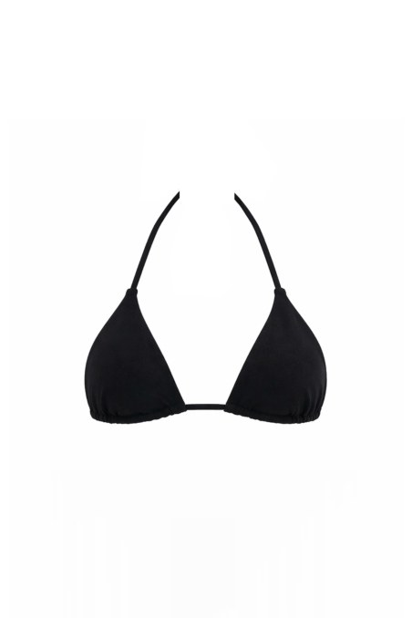 TRIANGLE BIKINI TOP WITH DECORATIVE BEADED BACK DETAIL-26801106-110