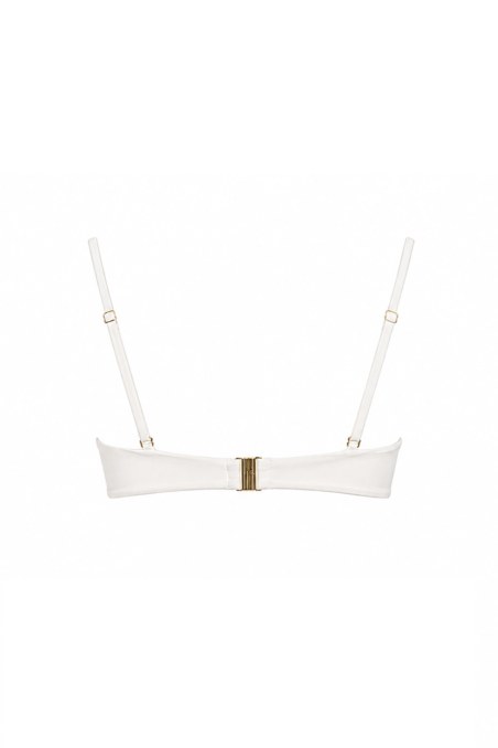 MONOCHROME BIKINI BANDEAU TOP WITH PEARL DETAIL-26801124-100