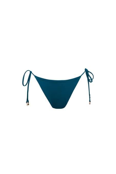 RECYCLED TIE-SIDE SWIMWEAR BIKINI BOTTOM-26802006-414