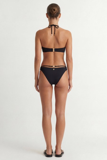 SWIMWEAR BIKINI BRIEF WITH HEART-SHAPED METAL ACCESSORY-26802016-110