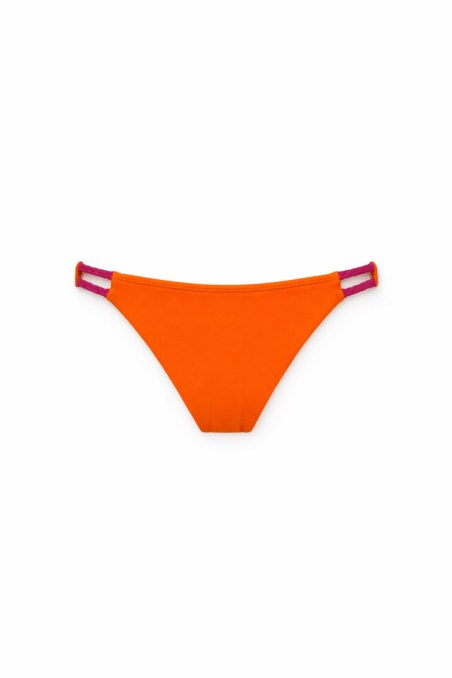 MONOCHROME SWIMWEAR BIKINI BOTTOM WITH CUT-OUT DETAIL-26802019-611