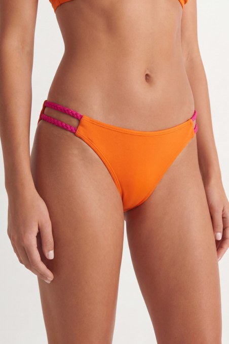 MONOCHROME SWIMWEAR BIKINI BOTTOM WITH CUT-OUT DETAIL-26802019-611