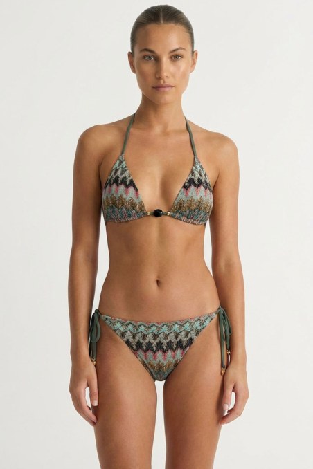 CROCHET SWIMWEAR TIE-SIDE BIKINI SLIP-26802037-908