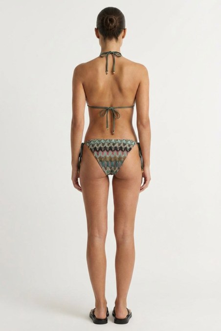 CROCHET SWIMWEAR TIE-SIDE BIKINI SLIP-26802037-908