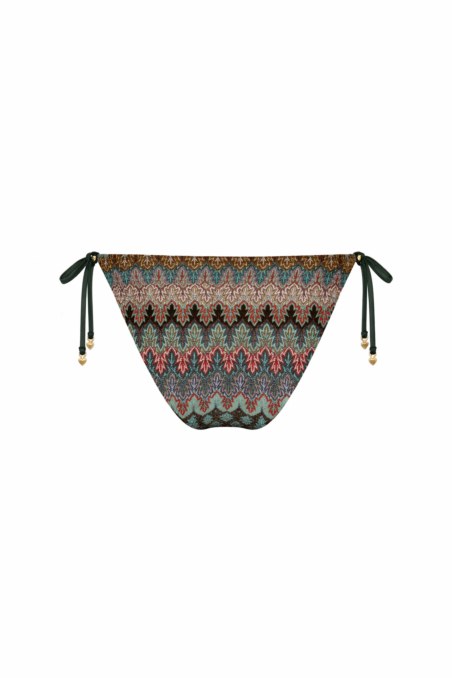 CROCHET SWIMWEAR TIE-SIDE BIKINI SLIP-26802037-908