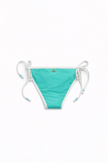 TWO-TONE STYLED TIE-SIDE SWIMWEAR BIKINI BOTTOM-26802044-401