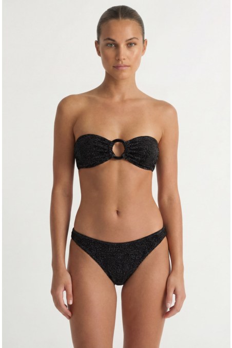 SWIMWEAR BIKINI BOTTOM WITH METALLIC THREAD-26802048-865