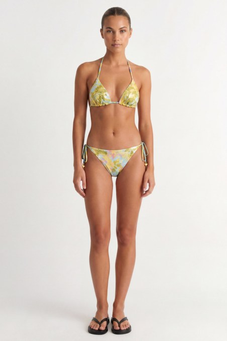 TIE-SIDE SWIMWEAR BIKINI SLIP WITH SEQUINS-26802074-602