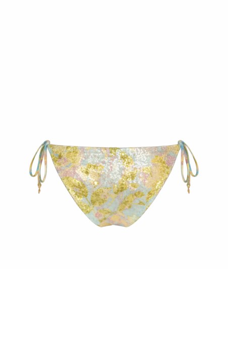 TIE-SIDE SWIMWEAR BIKINI SLIP WITH SEQUINS-26802074-602