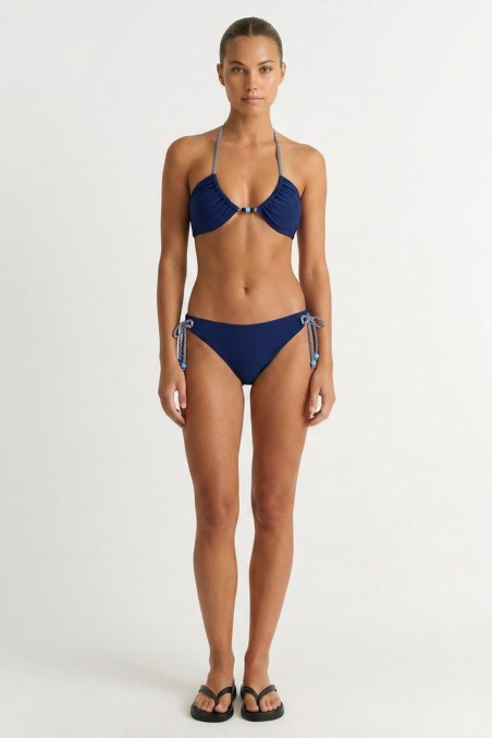 TIE-SIDE SWIMWEAR BIKINI BOTTOM WITH SIDE CUT-OUT DETAILS-26802085-426