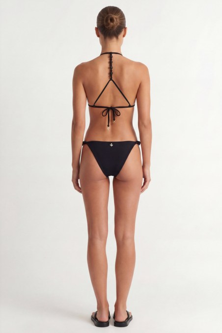 SWIMWEAR BIKINI BOTTOM WITH DECORATIVE BEADS-26802106-110