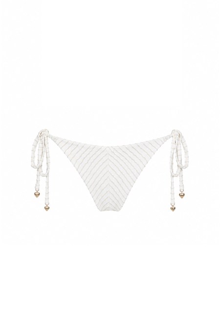 STRIPED BRAZILIAN BIKINI BOTTOM WITH GOLD THREAD DETAIL-26802129-102