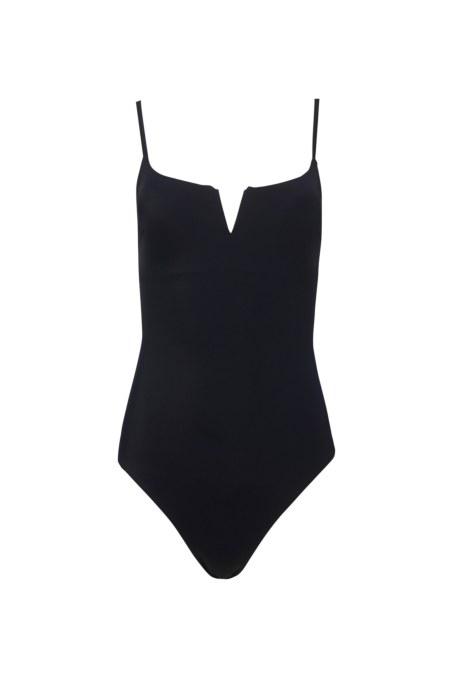 RECYCLED ONEPIECE SUIMSUIT WITH 'V' NECKLINE-26804000-110