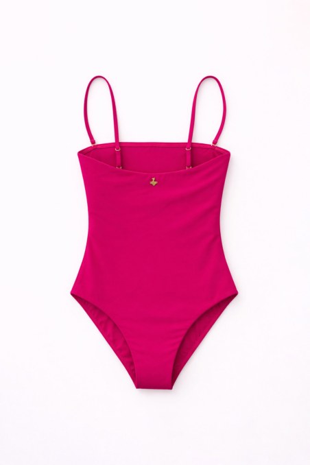 ONEPIECE SWIMSUIT WITH THIN ADJUSTABLE STRAPS-26804018-717