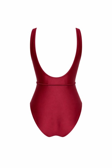 ONEPIECE SWIMSUIT WITH WAIST TIE DETAIL-26804039-927