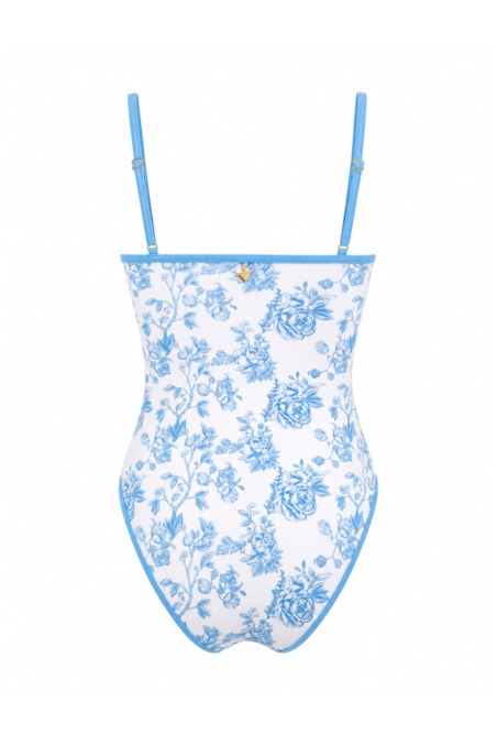 FLORAL PRINTED ONEPIECE SWIMSUIT WITH CUT-OUT DETAIL-26804075-420