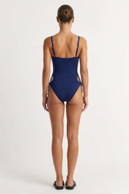 ONEPIECE SWIMSUIT WITH SIDE CUT-OUT DETAILS-26804084-426