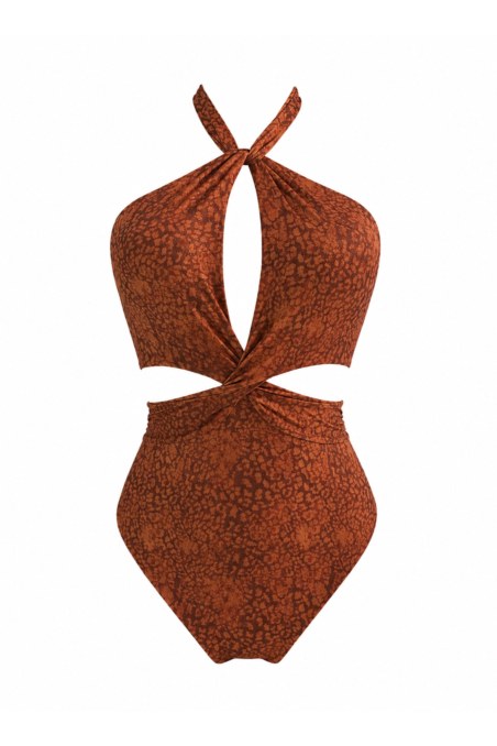 HALTERNECK ONEPIECE SWIMSUIT WITH CUT-OUTS-26804120-615