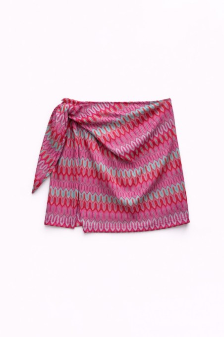 SEMI-SHEER CROCHET WRAP SKIRT-26805042-529