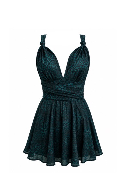 LEOPARD PRINTED MULTIWAY MINI DRESS-26805056-403