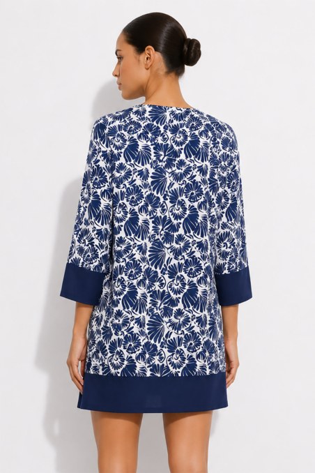 PRINTED ΜΙΝΙ DRESS/KAFTAN-26805084-425