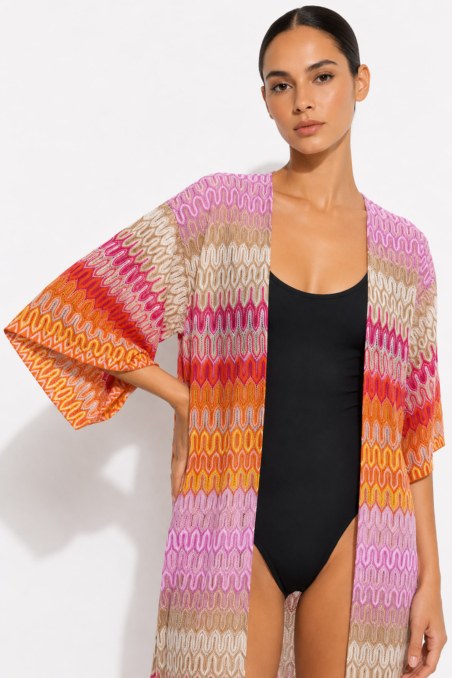 SEMI-SHEER CROCHET WRAP MAXI KAFTAN-26805136-700